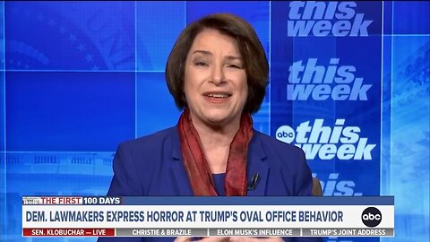 Sen Amy Klobuchar: Trump Ambushed Zelensky Or Got Hotheaded