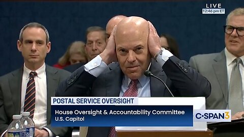 U.S. Postal Service CEO acts like a Spoiled 5-Year-Old at Congress Hearing