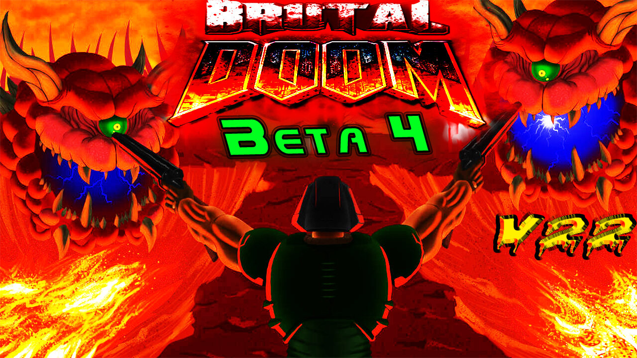 2024 [GzDoom] 🩸 Brutal Doom New Version 22 ( Beta 4 ) 🩸 💥 Maps of Chaos Overkill 💥