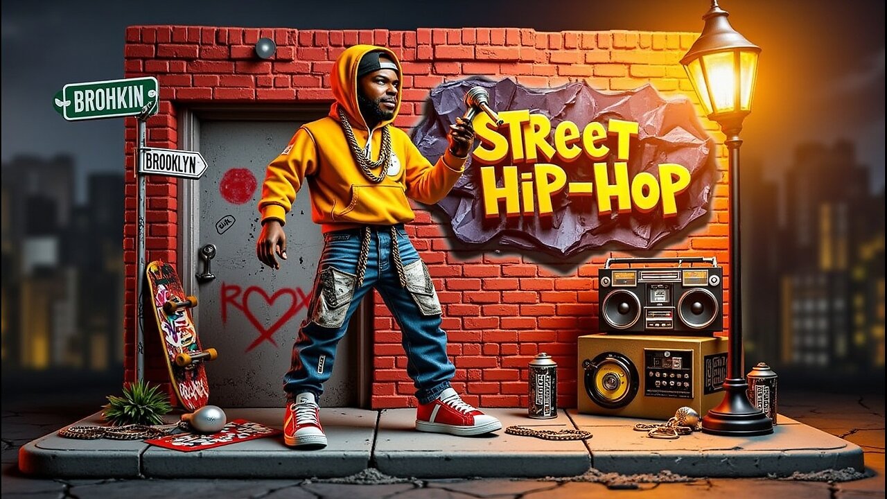 STREET HIP-HOP CREATED AND DESIGNED WITH ARTIFICIAL INTELLIGENCE🤩🤩🤩🤩