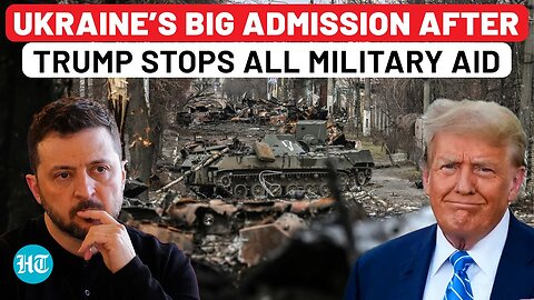 ‘Trump Is Pushing Us Towards…’: Ukraine’s Panicky First Reaction After U.S. Stops All Military Aid