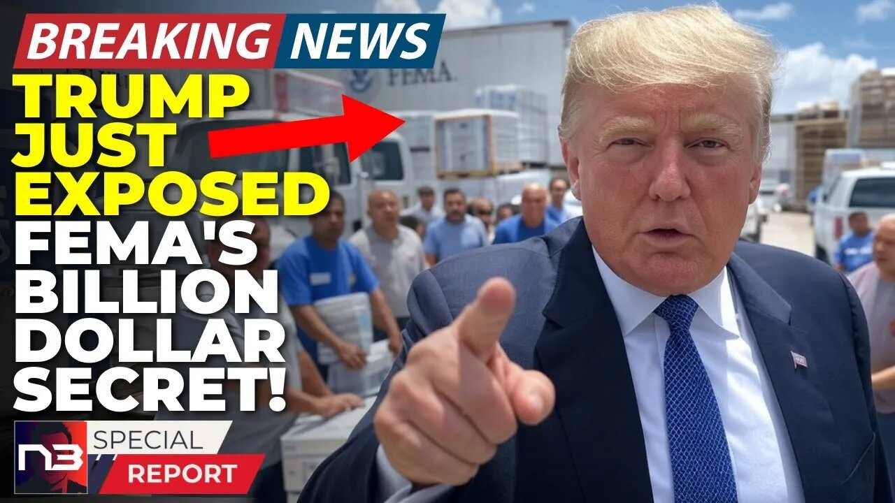 Breaking: Trump's Team Just Discovered Where FEMA's Missing Billion Dollars Really Went