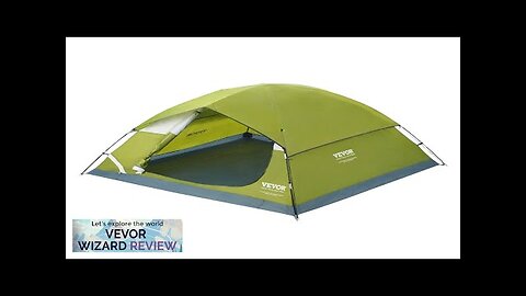 VEVOR 3 Person Camping Tent Waterproof Lightweight Backpacking Tent for Outdoor Family Review