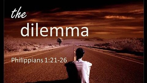 The Dilemma, Pastor Roy Smith, 02-19-2025