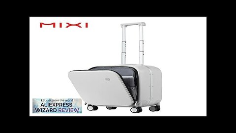 Mixi Patent Design Aluminum Frame Suitcase Carry On Rolling Luggage Beautiful Boarding Review