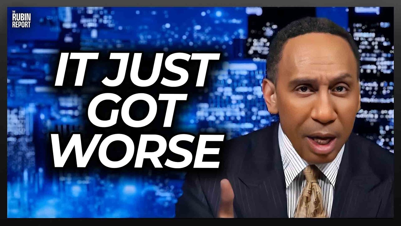 Watch Stephen A. Smith’s Face as He Realizes How Much Worse It Just Got for Democrats