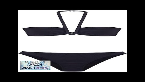 ADRIANA DEGREAS Store Adriana Degreas Solid Halterneck Frilled BikiniAdriana Degreas Review