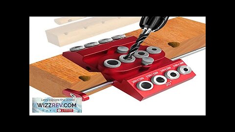 V-Drill Guide 30 45 90 Angled Drill Guide Jig with 4 Sizes Review