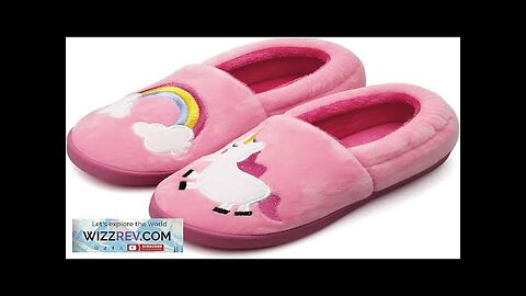 Centipede Demon Plush Warm Slippers for Girls Boys Kids Toddlers Winter Fur Review