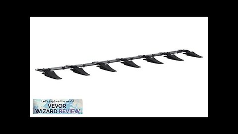 VEVOR Bucket Tooth Bar 60'' Heavy Duty Tractor Bucket 7 Teeth Bar Review