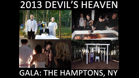 🔲🔺 2013 Devil’s Heaven Gala ▪️ Gaga, Abramovic, Satanism