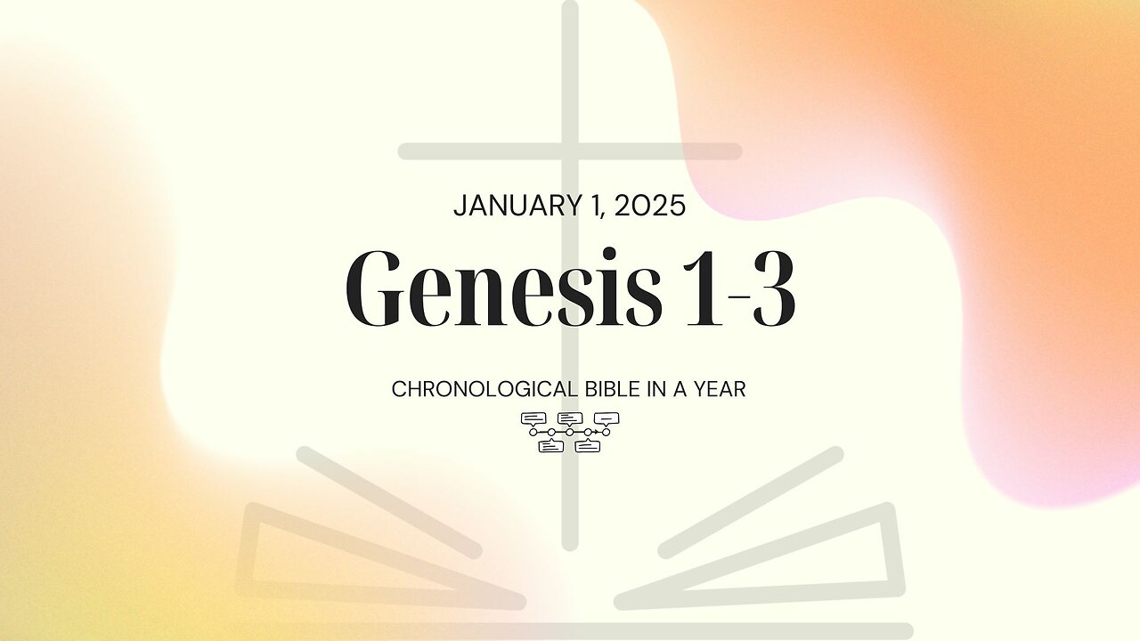 Chronological Bible: Genesis 1-3 (01/01/25)