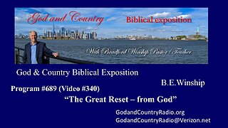 340 - The Great Reset From God