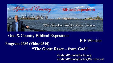 340 - The Great Reset From God