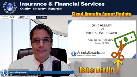 $500,000 - Split Annuity vs Interest Only withdrawals