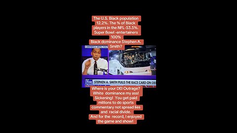 Stephen A Smith ….what idiot pill did you take Democrats are all the same liars and hypocrites.