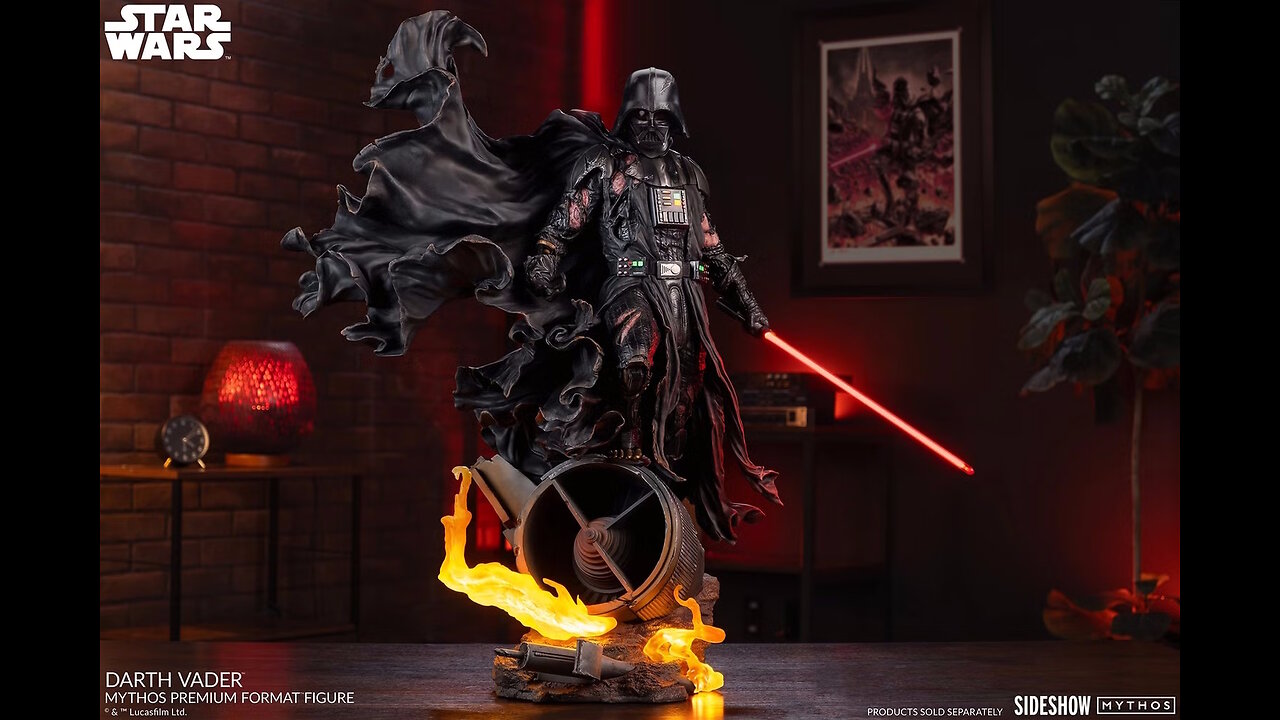 Star Wars Darth Vader [Mythos Premium Figure 30" Tall] By Sideshow