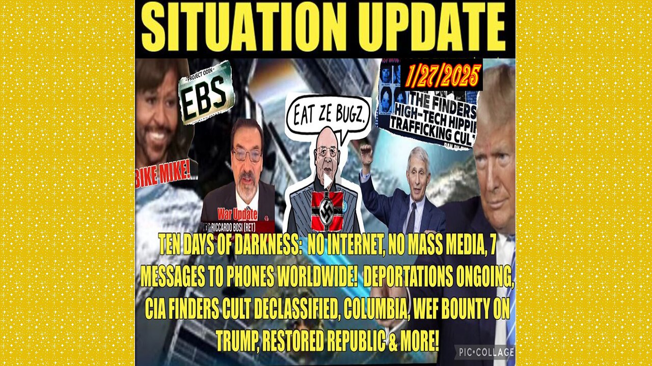 SG Anon. Juan O Savin ~ Situation Update 1/27/25 ~ Restored Republic > Judy Byington- Q+ White Hats