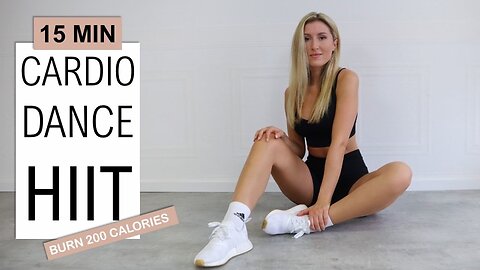 15 MIN CARDIO DANCE HIIT WORKOUT | Burn Calories and Have Fun