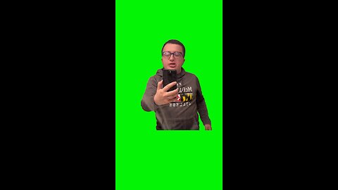 Hyping Myself Up | Green Screen