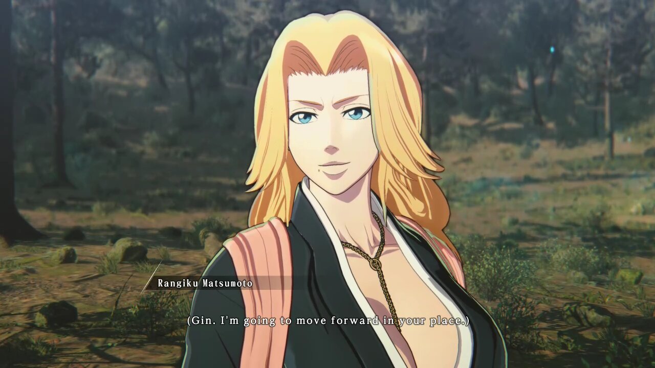 rangiku matsumoto secret story all dialogue/cutscenes BLEACH Rebirth of Souls