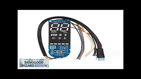 Electric Scooter Part Dashboard For F20 F25 F30 F40 Bluetooth Board Instrument Review