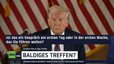 "Wir müssen diesen Krieg beenden": Trump bereitet sich auf Treffen mit Putin vor