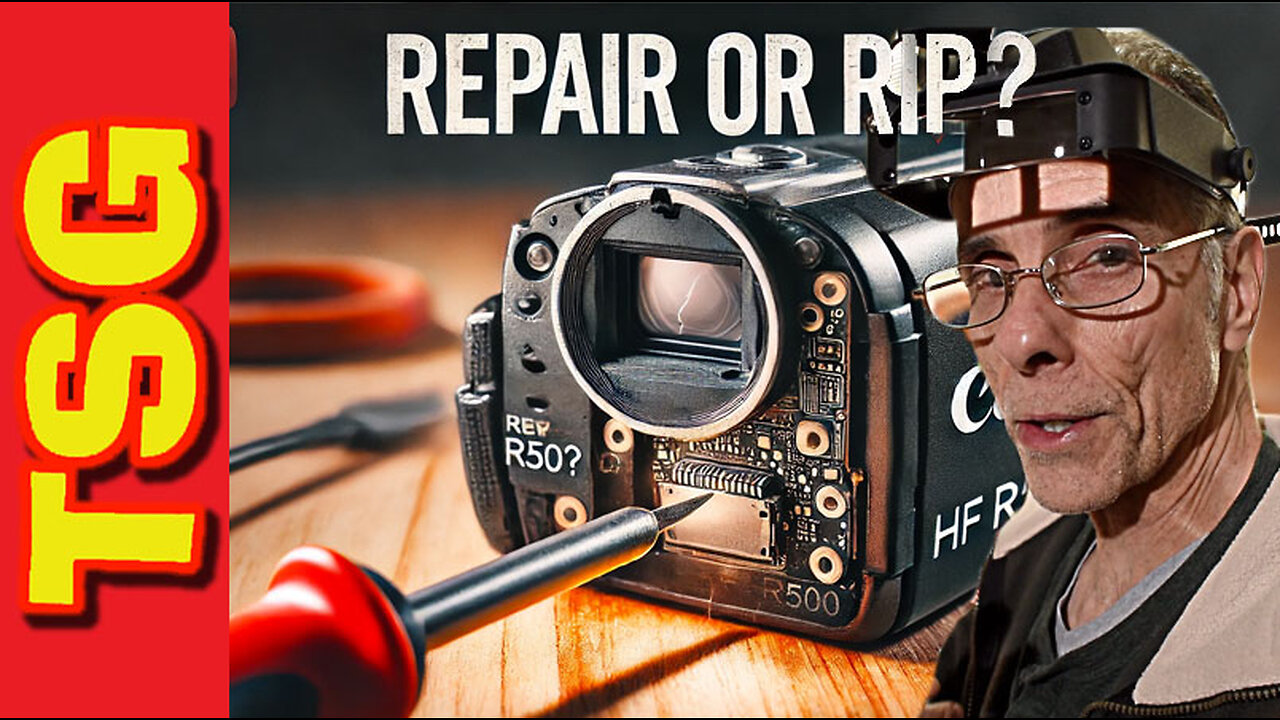 Canon HF R500 Charging Port DEAD? Let's Try to Fix It!