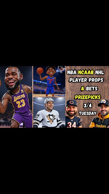 BEST 9 FREE NBA Player Props TODAY | NCAAB PICKS| NHL PROPS | TUESDAY 3/4/25