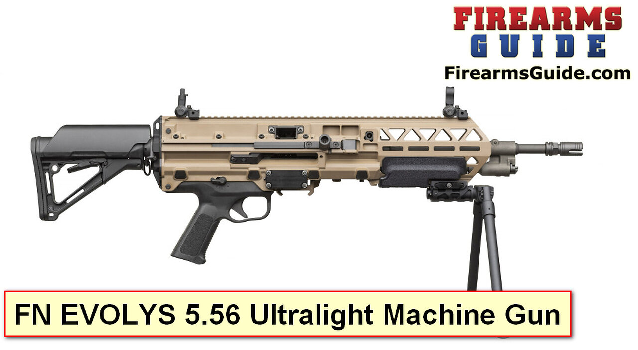 FN Herstal EVOLYS 5.56 Ultralight Machine Gun