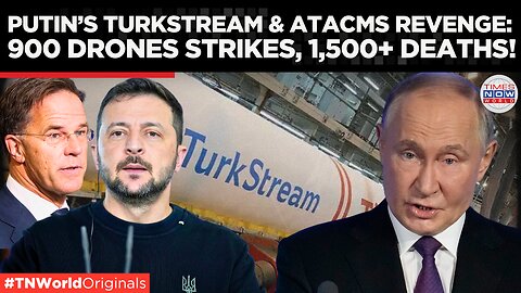 Russia Retaliates: Drones Hit Ukraine's Energy Infrast, Turkstream Revenge? | Times Now world