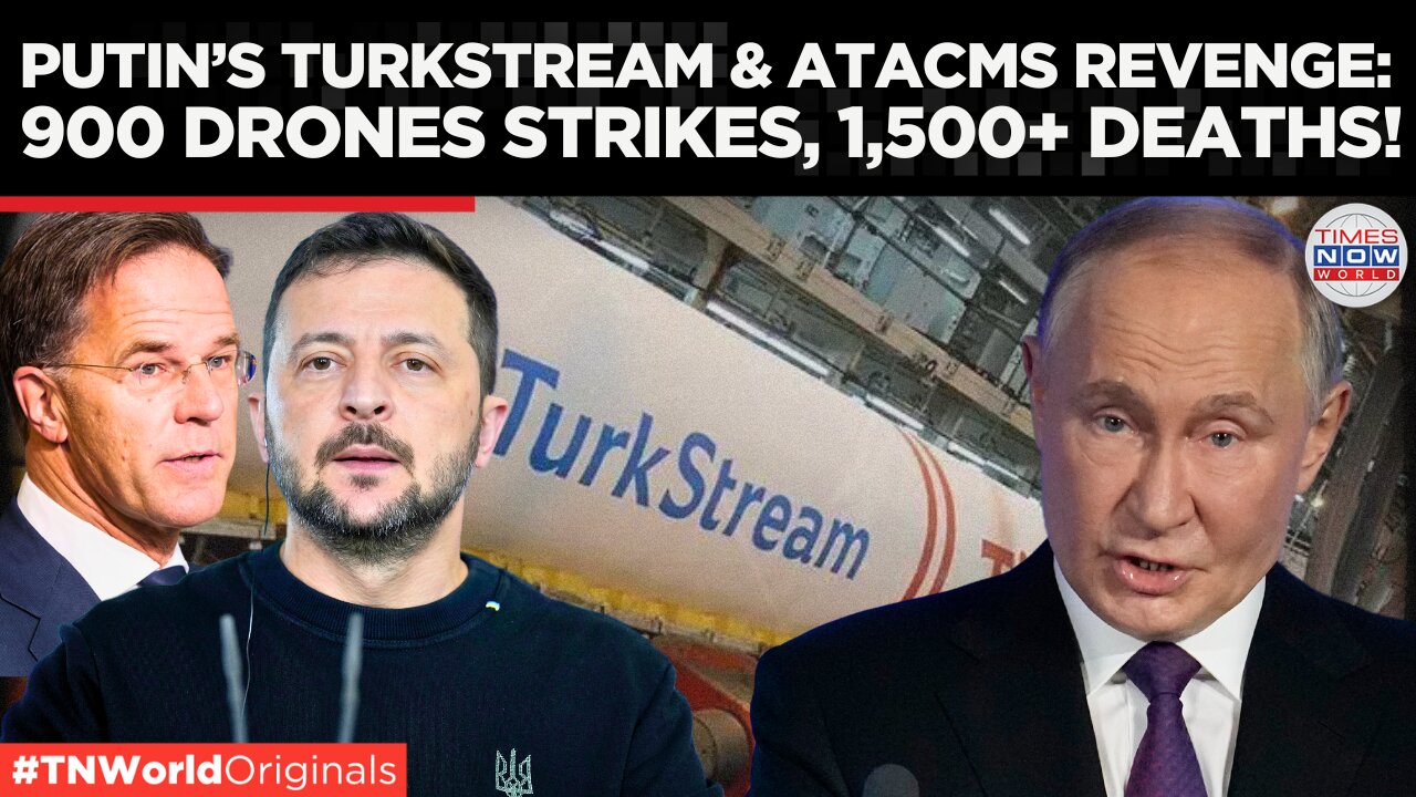 Russia Retaliates: Drones Hit Ukraine's Energy Infrast, Turkstream Revenge? | Times Now world