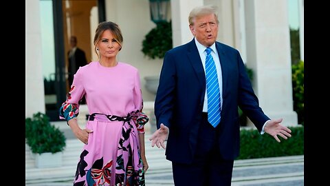 First Lady Melania and President Trump NEW VIRAL VIDEO at White House 