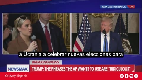 Trump responds to the media about elections in Ukraine