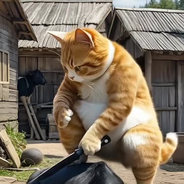 Trending ai cat short cartoon