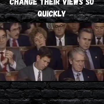 Crazy how parties can change their views so quickly