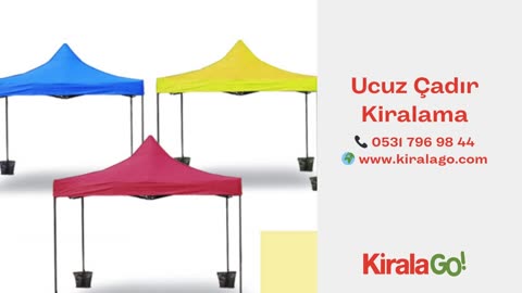 Ucuz Çadır Kiralama