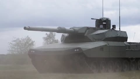 The new king of the battlefield? Leopard 3 gets 130mm cannon and advanced defence