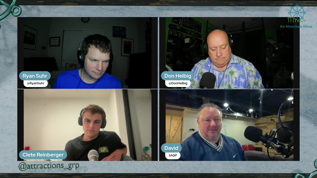 the Attractions Group, 2025 0211- Big News from Ryan & Don
