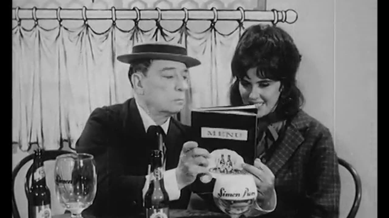 Simon Beer Ad4 with Buster Keaton