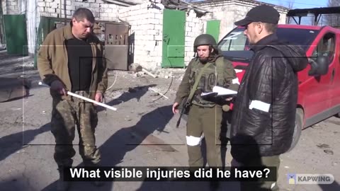 Captured Ukrainian fighters confess to their crimes against civilians