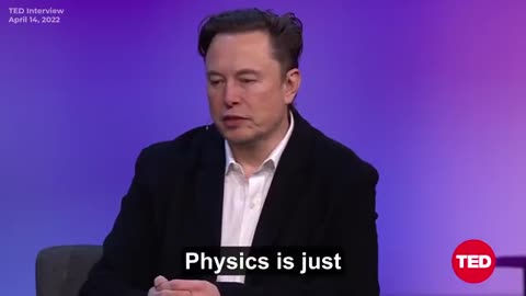 ELON: MY CONDITION IS THAT I’M ABSOLUTELY OBSESSED WITH TRUTH