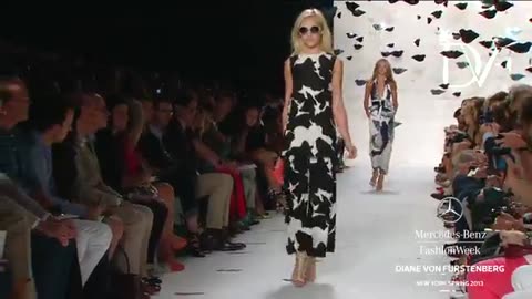 DIANE VON FURSTENBERG Full Collection - MERCEDES-BENZ Fashion Week Spring 2013 Collections