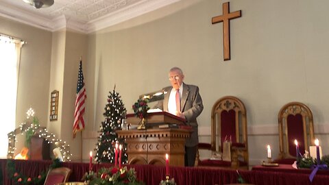 Pastor Jay D. Hobson, Sunday Sermon, Cushman Union Church 12/22/2024