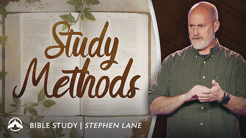 Study Methods | Stephen Lane | Jacob's Tent