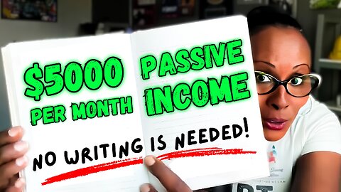 How to Make $5,000 a Month in Passive Income Selling Books Online Without Writing a Single Word