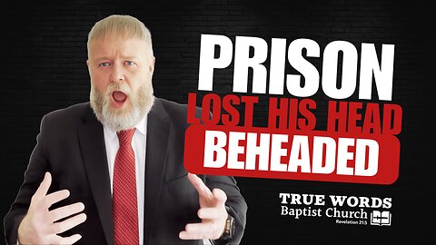 Sunday School - 2/27/2025 - John the Baptist Cast Into Prison