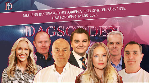 Mediene bestemmer historien. Virkeligheten får vente | Dagsorden 6. mars 2025