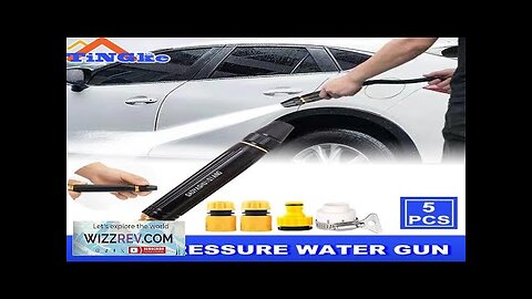 High-Pressure Power Washer Water Spray Gun Nozzle Car Garden Lawn Wash Hose Review