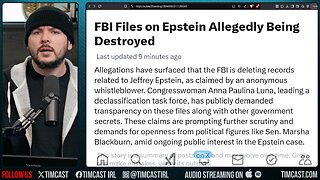 FBI DESTROYING EPSTEIN EVIDENCE, Whistleblower Says, GOP & More Demand Bondi Release The Client List